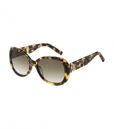 Marc Jacobs Glitter Havana Gradient Sunglasses