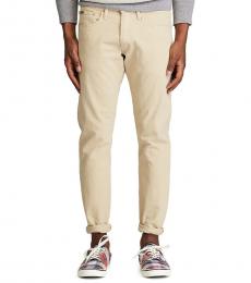 Ralph Lauren Light Khaki Slim Straight Jeans