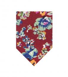Original Penguin Red Rydstorm Floral Tie