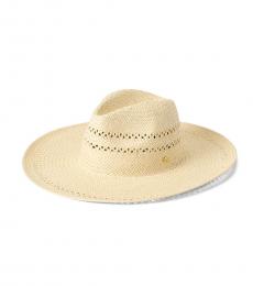 Ralph Lauren Natural Open-Worked Straw Hat