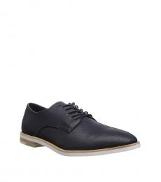 Calvin Klein Dark Navy Agusto Perforated Lace Ups
