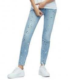 Color Wheel Halle Ankle Skinny Fit Stretch Jeans