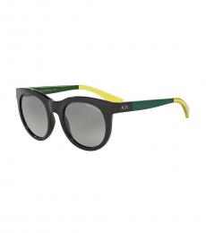 Armani Exchange Black Grey Lens Sunglasses