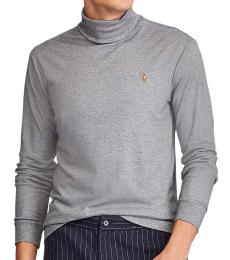 Ralph Lauren Boulder Grey Soft Turtleneck Pullover