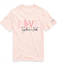 Ralph Lauren Boys Pink Pony Graphic T-Shirt