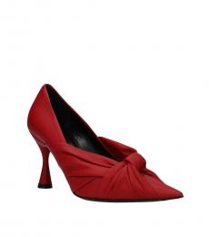 Balenciaga Red Leather Heels