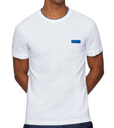 White Slim-Fit T-Shirt