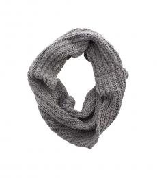 Coach Taupe Twisted Cowl Scarf