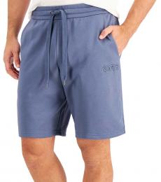Michael Kors Blue Essential Fleece Shorts