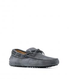 Tod's Grey Boasting Classic Loafers