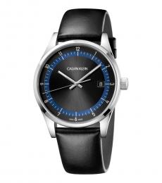 Calvin Klein Black Completion Silver Dial Watch