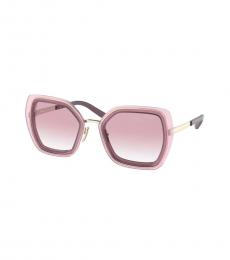 Prada Light Purple Clear Sunglasses