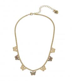 Golden Butterfly Collar Necklace