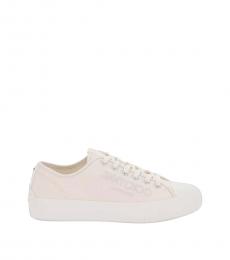 Jimmy Choo Natural Side Logo Sneakers