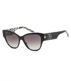 Dolce & Gabbana Black Butterfly Sunglasses