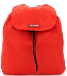 Red Packable Large Backpack