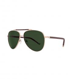 Michael Kors Green Pilot Sunglasses