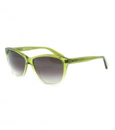 Balmain Green Cat Eye Sunglasses