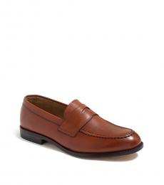 J.Crew Tan Leather Loafers