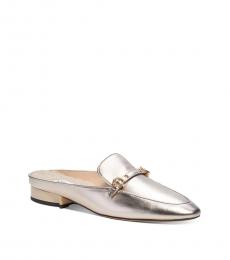 Coach Gold Irene Slip-on Loafers