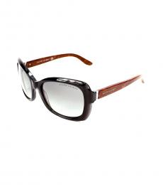 Ralph Lauren Black Clear Butterfly Sunglasses