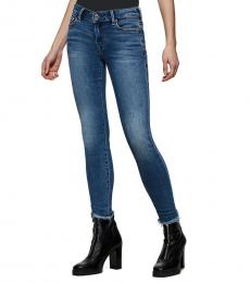 True Religion Blue Halle Skinny Fit Stretch Jeans