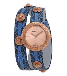 Versace Blue Medusa Stud Icon Watch