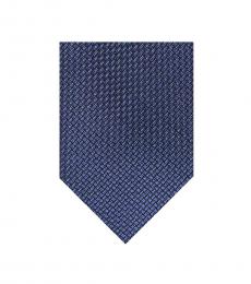 Original Penguin Blue Weiss Solid Textured Tie
