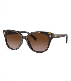 Ralph Lauren Dark Brown Round Sunglasses