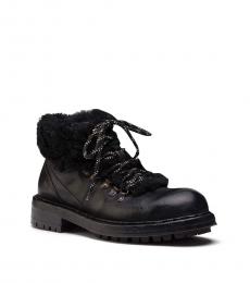 Dolce & Gabbana Black Bernini Mountain Boots