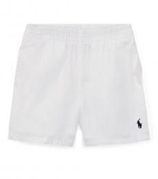 Ralph Lauren Baby Boys White Chino Shorts
