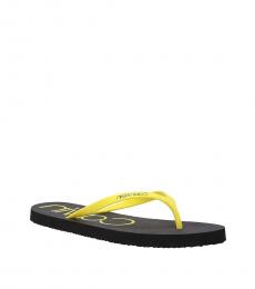 Calvin Klein Fluorescent Yellow Salma Flip Flops