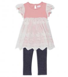 BCBGirls 2 Piece Tunic/Leggings Set (Baby Girls)