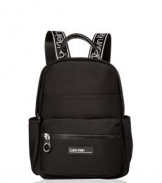 Calvin Klein Black Vanessa Neoprene Small Backpack