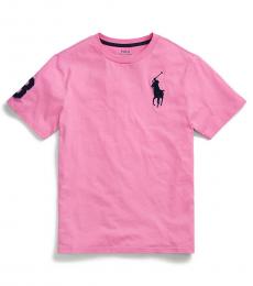 Ralph Lauren Boys Resort Rose Big Pony T-Shirt