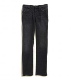 True Religion Boys Black Geno Slim Fit Jeans