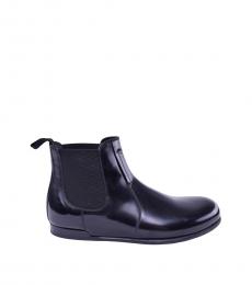 Dolce & Gabbana Black Runway Ankle Boots