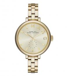 Golden Champagne Dial Watch