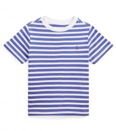 Ralph Lauren Little Boys Liberty Blue Striped T-Shirt