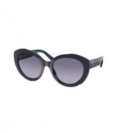 Prada Dark Blue Cat Eye Sunglasses