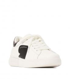 Kate Spade BlackWhite Lace Up Sneakers
