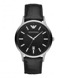 Emporio Armani Black Renato Quartz Dial Watch