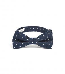 J.Crew Navy Blue Patterned Bow Tie