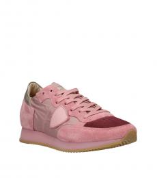Philippe Model Pink Tropez Sporty Sneakers