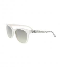 Hugo Boss White Square Sunglasses