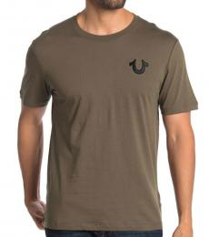 Olive Front Logo T-Shirt