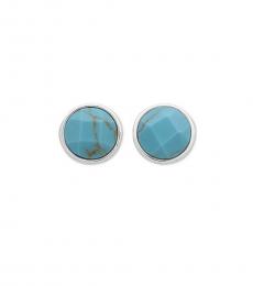 Ralph Lauren Turquoise Blue Stud Earrings
