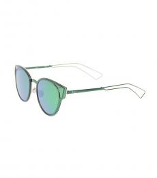 Christian Dior Neon Green Aviator Sunglasses