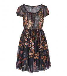 Emporio Armani Black Floral Dress