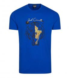 Royal Blue Logo Graphic T-Shirt